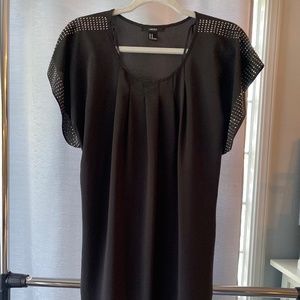 Black dressy tunic